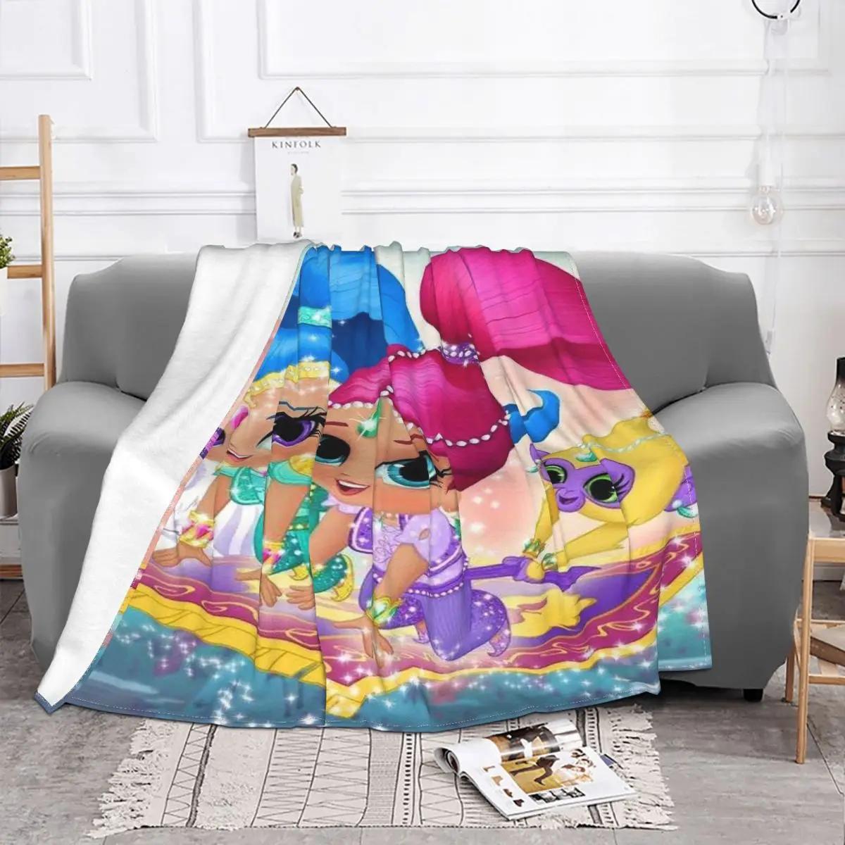 Shimmer And Shine Cartoon Blanket Fleece Summer Anime Multi-function Lightweight Throw Blanket for Bed Car Plush Thin Quilt 75x90cm
Shimmer And Shine Cartoon Blanket Fleece Summer Anime Multi-function Lightweight Throw Blanket for Bed Car Plush Thin Quilt 75x90cm