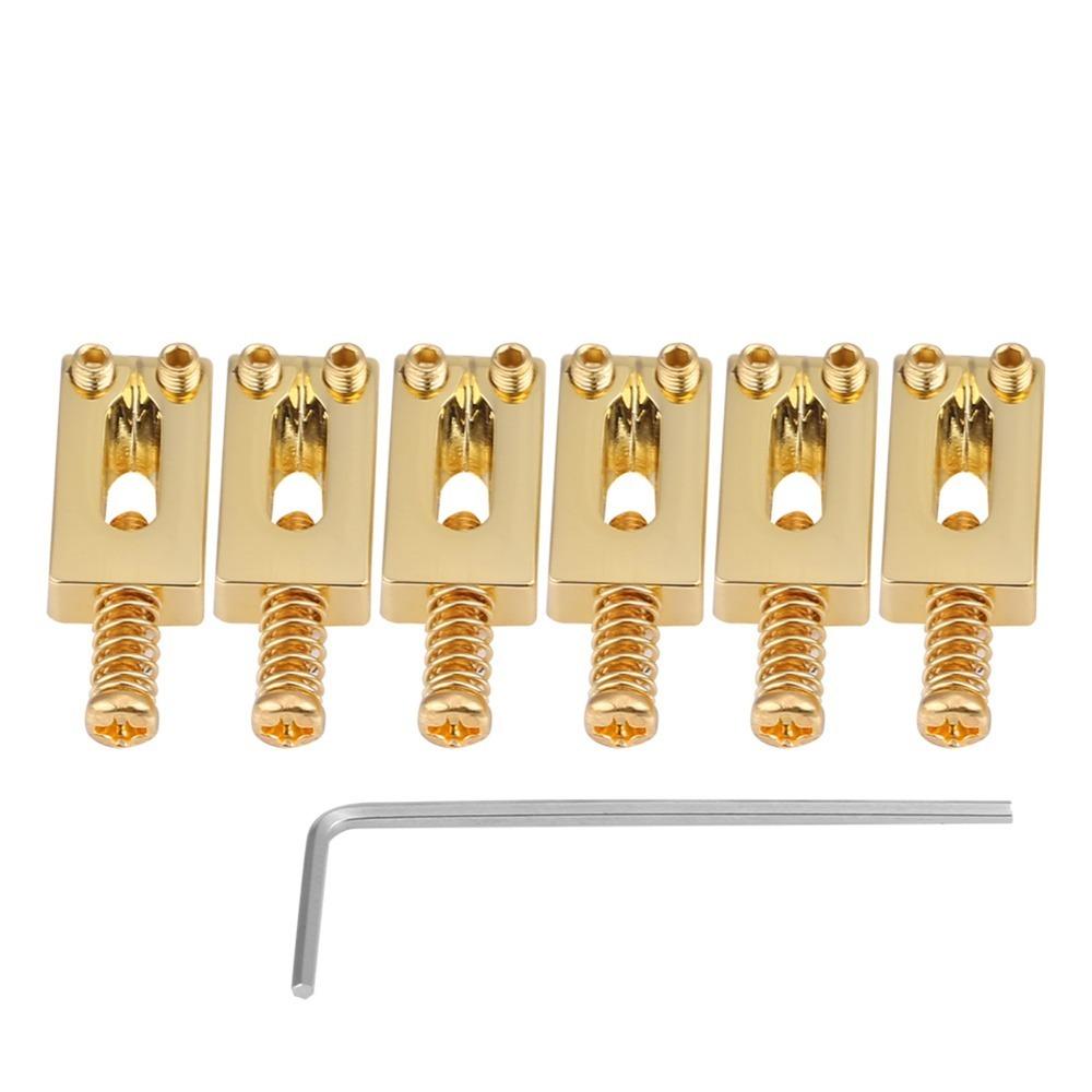 6PCS Included Wrench Electric Guitar Bridge Parts Electric Guitar Replacement Parts Guitar
6PCS Included Wrench Electric Guitar Bridge Parts Electric Guitar Replacement Parts Guitar