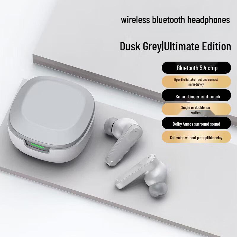 High-quality, low-latency unisex semi-in-ear wireless Bluetooth earphones with ultra-long battery life - A98.
High-quality, low-latency unisex semi-in-ear wireless Bluetooth earphones with ultra-long battery life - A98.