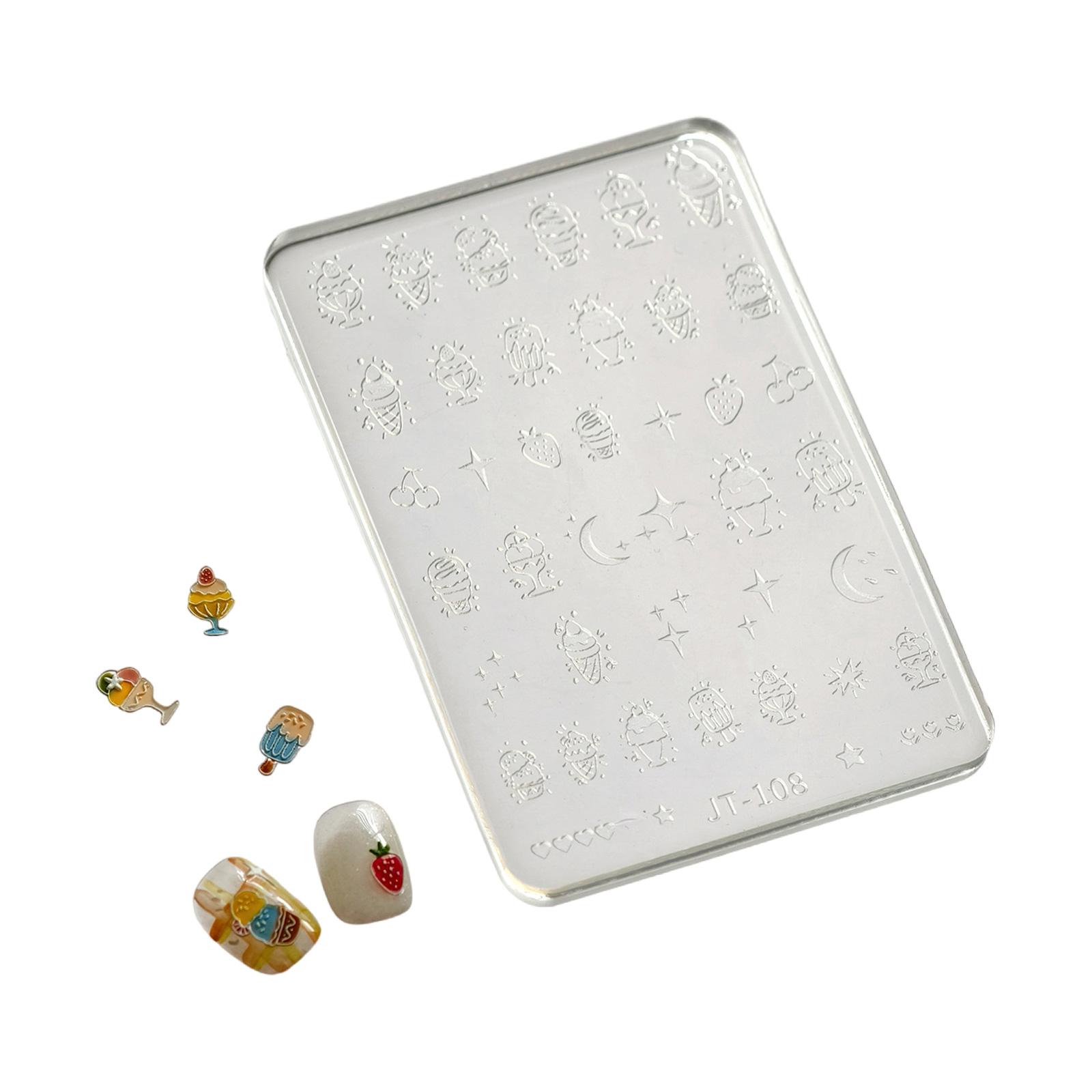 Detailed Ice Cream Nail Art Silicone Mold 0.4cm Thickness High Gloss Resin For DIY Manicure Accessories
Detailed Ice Cream Nail Art Silicone Mold 0.4cm Thickness High Gloss Resin For DIY Manicure Accessories