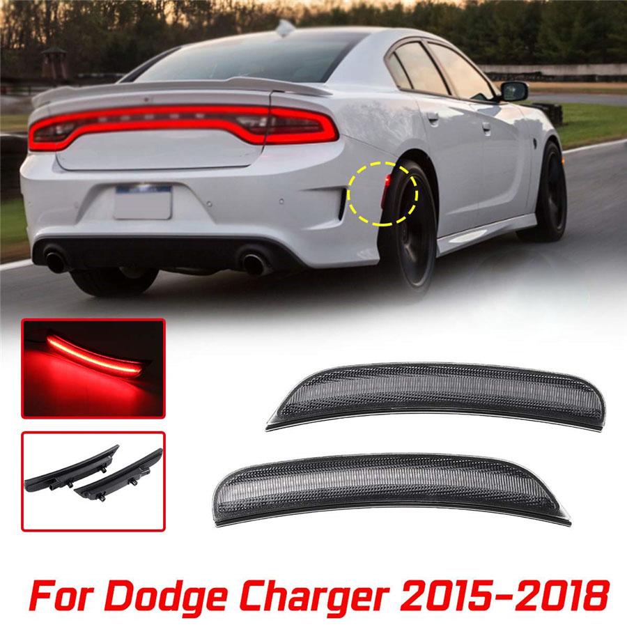 Front Rear LED Side Marker Lights Lamps Fit For 2015-2018 DODGE CHARGER Smoked Lens
Front Rear LED Side Marker Lights Lamps Fit For 2015-2018 DODGE CHARGER Smoked Lens