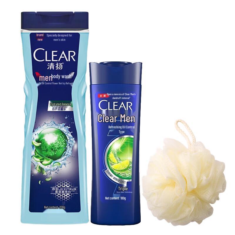 Clear Men Balancing Oil Control Shower Gel Set
Clear Men Balancing Oil Control Shower Gel Set