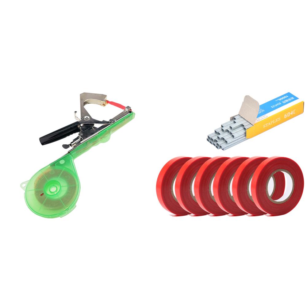 Машина для связывания винограда и помидоров, ветка ручного переплета, садовые инструменты (зеленый) 
Машина для связывания винограда и помидоров, ветка ручного переплета, садовые инструменты (зеленый)