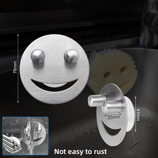 Sponge Holder Sink Organizer Easy to Install Wall Mounted Suction Cup Sponge Holder Kitchen Decoration
Sponge Holder Sink Organizer Easy to Install Wall Mounted Suction Cup Sponge Holder Kitchen Decoration