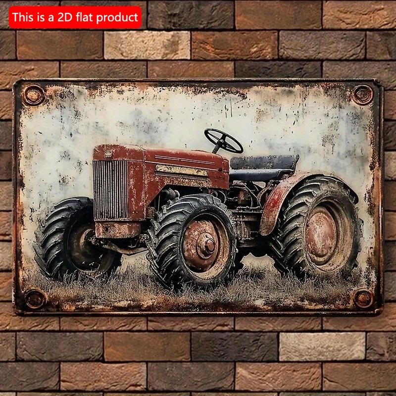 2d Flat 30*20cm, Rustic Wooden Sign, Vintage Tractor Wall Art, Square Decorative Plaque, Decorative Wall Poster, for Home, Garden, Bedroom, Bar Decor. 30*20cm
2d Flat 30*20cm, Rustic Wooden Sign, Vintage Tractor Wall Art, Square Decorative Plaque, Decorative Wall Poster, for Home, Garden, Bedroom, Bar Decor. 30*20cm