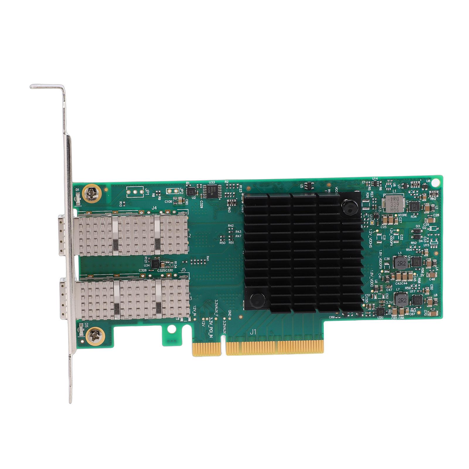 10G 25G Network Card Support for Mellanox ConnectX 4 Dual Port PCIe X8 Ethernet Network Adapter Card Support for
10G 25G Network Card Support for Mellanox ConnectX 4 Dual Port PCIe X8 Ethernet Network Adapter Card Support for