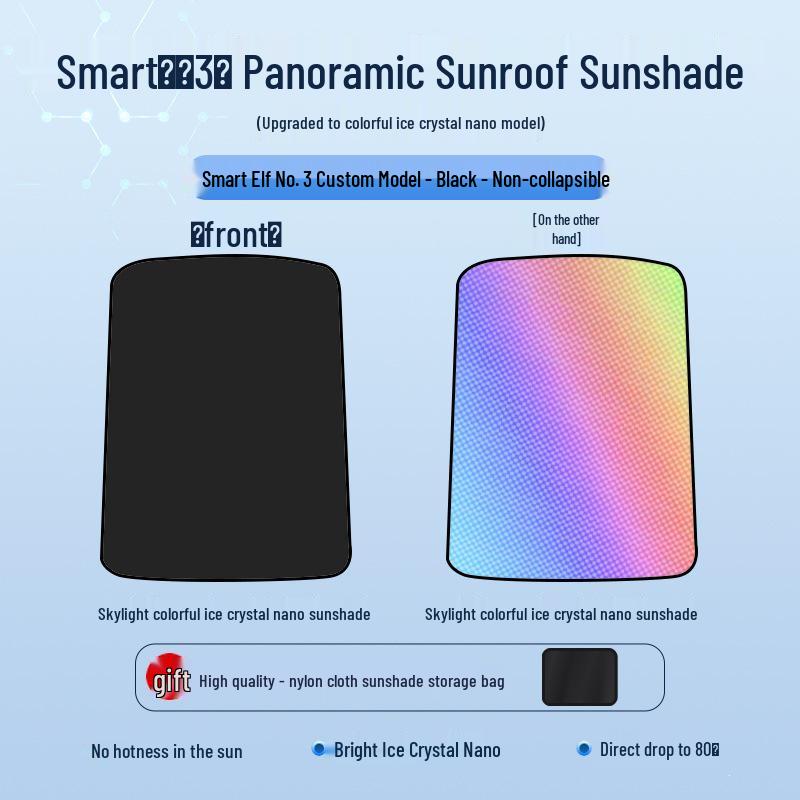 Smart 3rd Gen Radiant Ice Crystal Sunroof Sunshade Car Roof Protector Smart 3rd Generation
Smart 3rd Gen Radiant Ice Crystal Sunroof Sunshade Car Roof Protector Smart 3rd Generation
