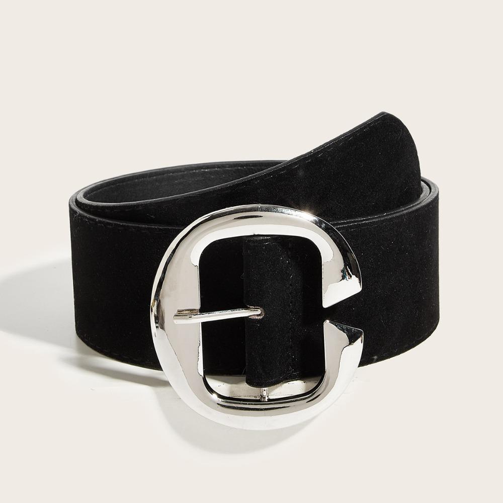 Maillard Style Suede Leather Belt Pin Buckle Ultra-wide Waistband Coat Skirt Decoration
Maillard Style Suede Leather Belt Pin Buckle Ultra-wide Waistband Coat Skirt Decoration