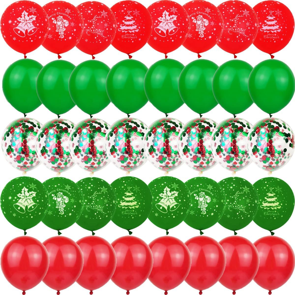 40/20PCS Red Green Gold Betal Matte Globos Party Snowman Christmas Tree Santa Claus Printing Snowman Latex Balloons Decorations
40/20PCS Red Green Gold Betal Matte Globos Party Snowman Christmas Tree Santa Claus Printing Snowman Latex Balloons Decorations