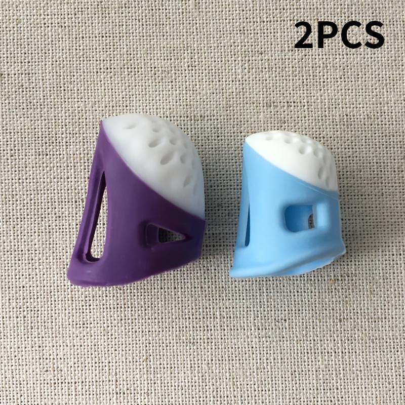 2Pcs Sewing Thimble Finger Protector, Embroidery Tool, Non-slip Cross Stitch Needle Cover, Silicone Material
2Pcs Sewing Thimble Finger Protector, Embroidery Tool, Non-slip Cross Stitch Needle Cover, Silicone Material