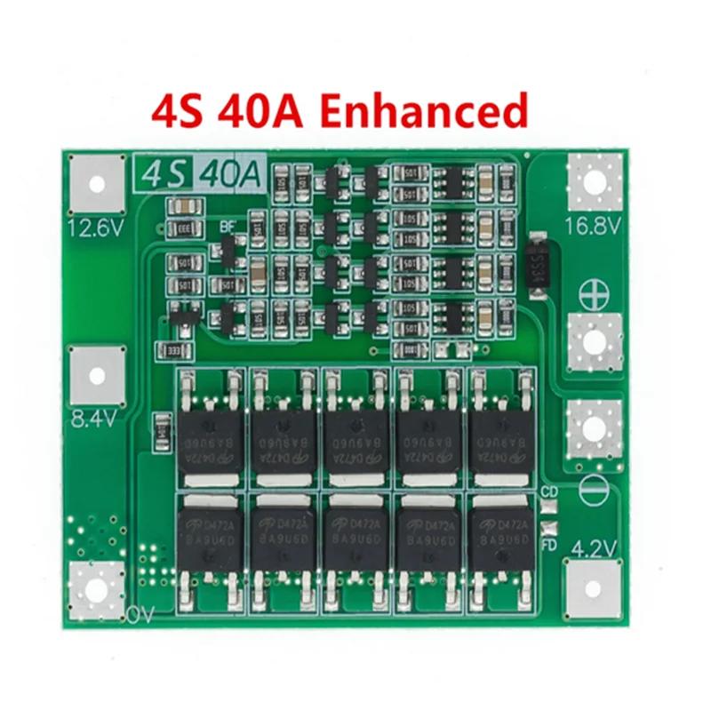 3S 4S 40A 60A Плата захисту зарядного пристрою літій-іонних літієвих акумуляторів 18650 BMS для двигуна дриля 11.1V 12.6V/14.8V Покращене балансування
3S 4S 40A 60A Плата захисту зарядного пристрою літій-іонних літієвих акумуляторів 18650 BMS для двигуна дриля 11.1V 12.6V/14.8V Покращене балансування