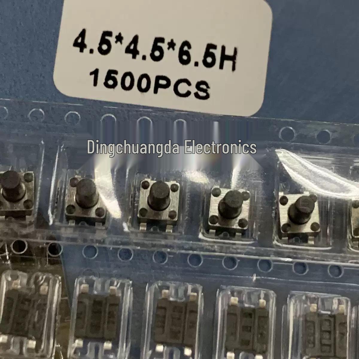 TS-C015 Tactile Switch 4.5x4.5x12mm Surface Mount Volume Button
TS-C015 Tactile Switch 4.5x4.5x12mm Surface Mount Volume Button