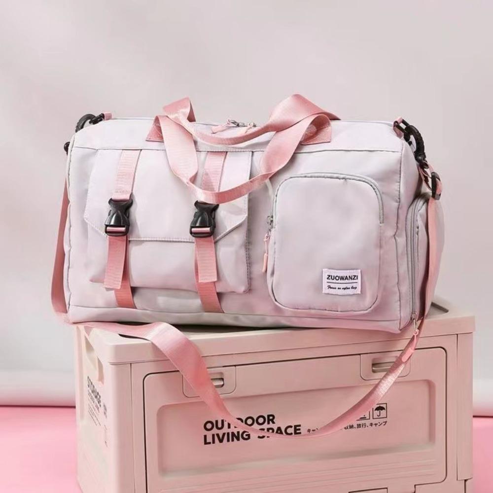 Stylish and Simple Large-capacity Portable Fitness Bag Storage Travel Shoulder Travel Bag Dry and Wet Separation Swimming Yoga Bag небесно-голубой
Stylish and Simple Large-capacity Portable Fitness Bag Storage Travel Shoulder Travel Bag Dry and Wet Separation Swimming Yoga Bag небесно-голубой