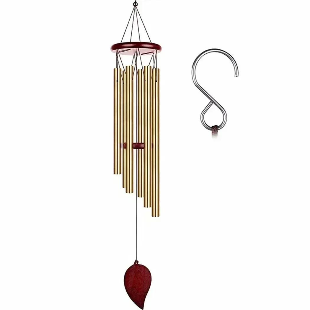 6 Tubes Wind Chimes Pendant Aluminum Tube Metal Pipe Wind Chimes Bells Balcony Outdoor Yard Garden Home Decoration
6 Tubes Wind Chimes Pendant Aluminum Tube Metal Pipe Wind Chimes Bells Balcony Outdoor Yard Garden Home Decoration