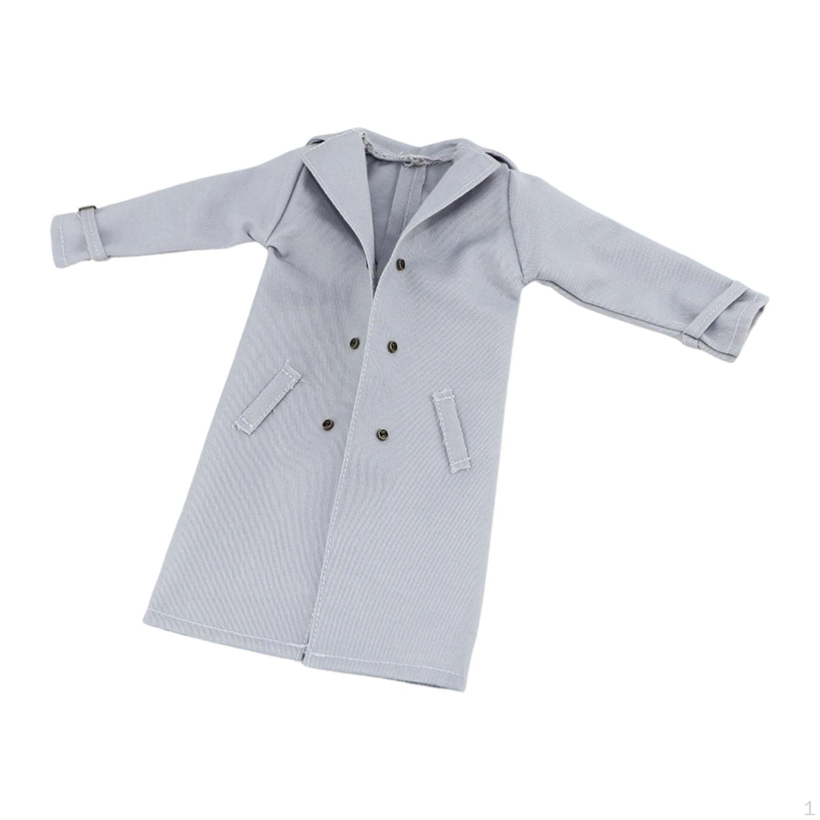 1/6 Male Trench Coat Wind Windbreaker Overcoat for 12 inch Doll Model Action Figures Accessory сірий колір
1/6 Male Trench Coat Wind Windbreaker Overcoat for 12 inch Doll Model Action Figures Accessory сірий колір