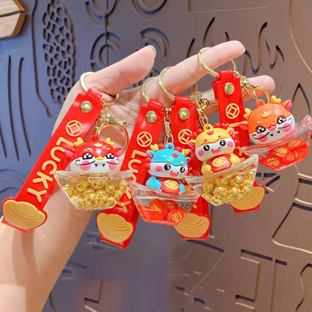 PVC Dragon Year Key Pendants Zodiac Dragon Year Of The Dragon Oil Keyring Decorations Crafts
PVC Dragon Year Key Pendants Zodiac Dragon Year Of The Dragon Oil Keyring Decorations Crafts