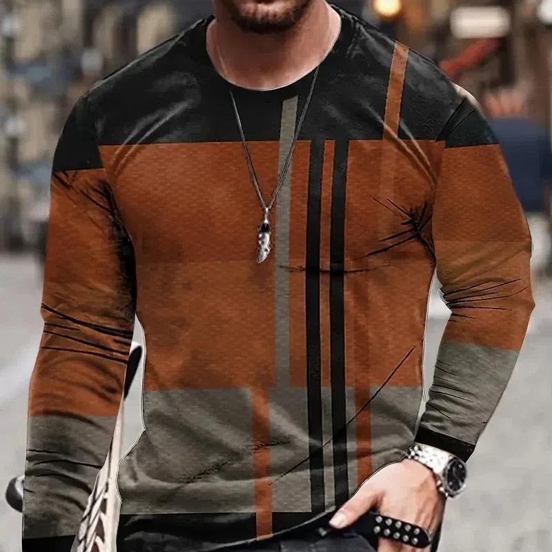 Мужская футболка с длинным рукавом в стиле ретро с 3D принтом, цветным принтом, новинка, винтажная футболка, стильные футболки на осень, мужская одежда S
Мужская футболка с длинным рукавом в стиле ретро с 3D принтом, цветным принтом, новинка, винтажная футболка, стильные футболки на осень, мужская одежда S