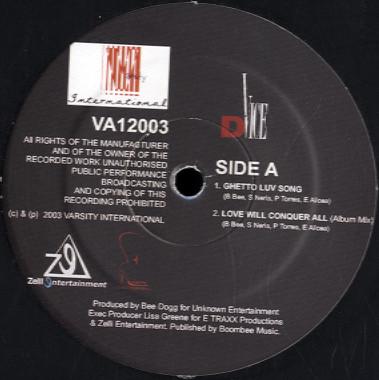 12-дюймовая пластинка D VICE - Ghetto Luv Song VA12003 Varsity Interna 2003 US Рэп и Хип-хоп/R&B Б/У
12-дюймовая пластинка D VICE - Ghetto Luv Song VA12003 Varsity Interna 2003 US Рэп и Хип-хоп/R&B Б/У