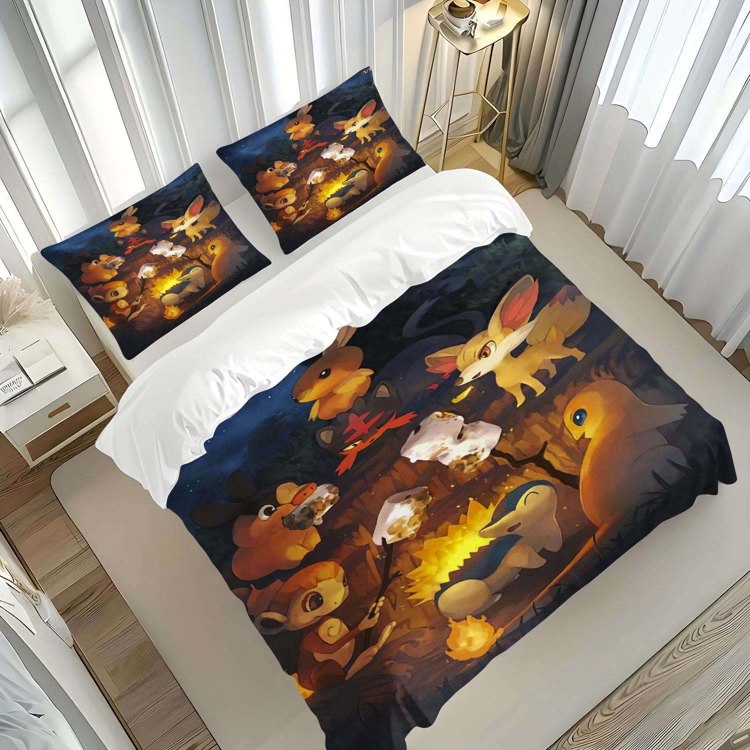 Electric Mouse Anime Cartoon Quilt Cover Polyester Duvet Printed Comforter Bedding Children s Gift Various Sizes Available 90x200cm
Electric Mouse Anime Cartoon Quilt Cover Polyester Duvet Printed Comforter Bedding Children s Gift Various Sizes Available 90x200cm