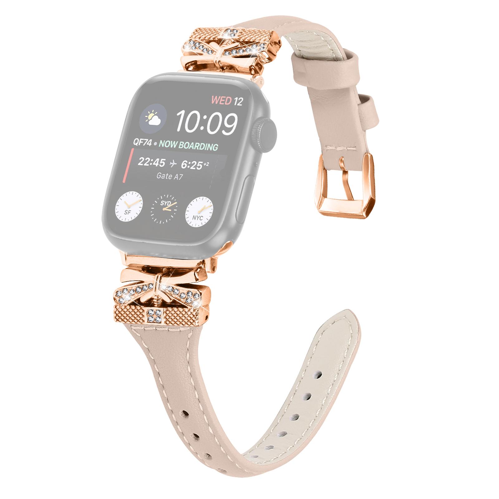 Rose Gold Buckle Watchband for Apple Watch Series 10 46mm/Ultra 2 Ultra 49mm/Series 9 8 7 45mm/6 5 4 SE (2023) SE (2022) SE 44mm/3 2 1 42mm Apricot
Rose Gold Buckle Watchband for Apple Watch Series 10 46mm/Ultra 2 Ultra 49mm/Series 9 8 7 45mm/6 5 4 SE (2023) SE (2022) SE 44mm/3 2 1 42mm Apricot