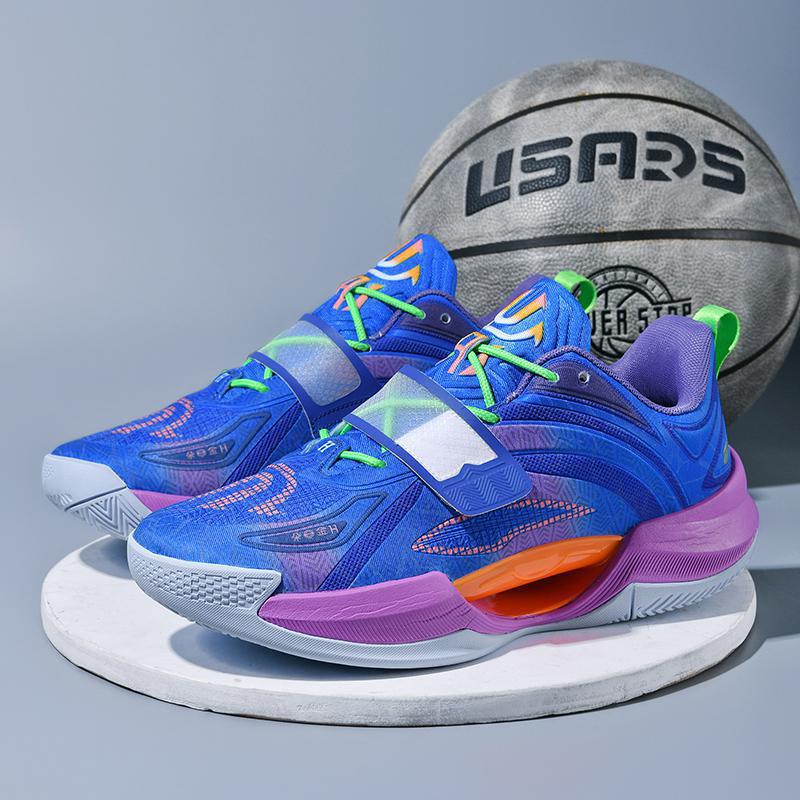 Кроссовки на липучках для баскетбола Мужская мода Подростки Весна и Осень Детские Ученики начальной и средней школы Колледж Практичные Кроссовки Кроссовки Wo 45