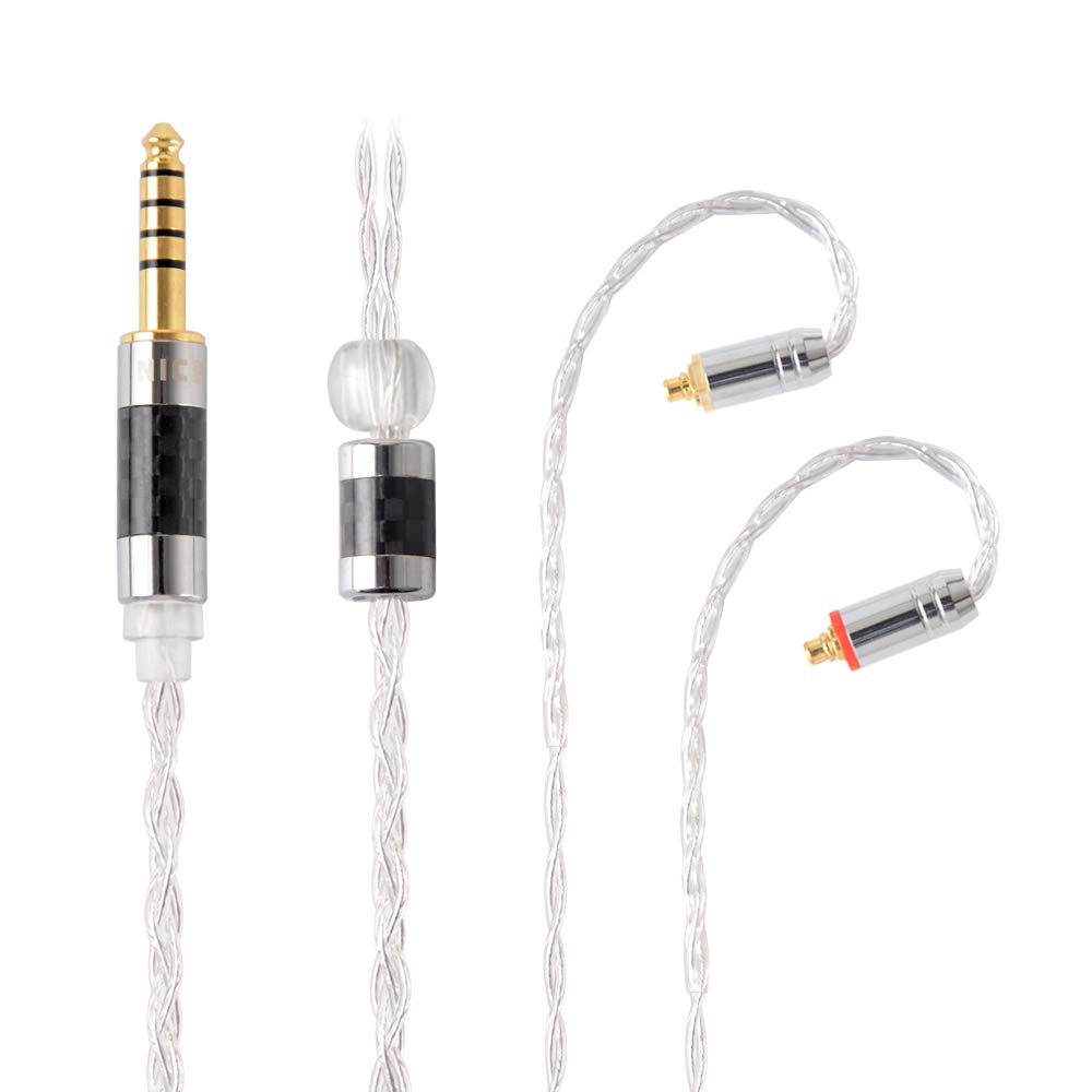 NICEHCK LitzPS 4n Pure Silver Earphone Cable MMCX Metal Plug Detachable Soft Upgrade Cable 5 Pole DIY Earphone Accessories Sound Quality Improvement срібний
NICEHCK LitzPS 4n Pure Silver Earphone Cable MMCX Metal Plug Detachable Soft Upgrade Cable 5 Pole DIY Earphone Accessories Sound Quality Improvement срібний