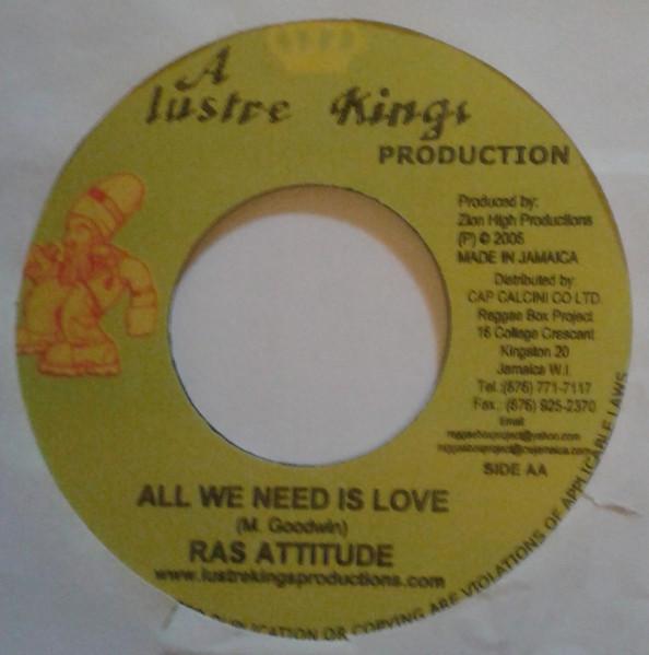 7inch Record LUCIANO / RAS ATTITUDE - Beula Land / All We Need Is Love NONE Lustre Kings 2006 Jamaica Reggae, Ska & Dub Used
7inch Record LUCIANO / RAS ATTITUDE - Beula Land / All We Need Is Love NONE Lustre Kings 2006 Jamaica Reggae, Ska & Dub Used