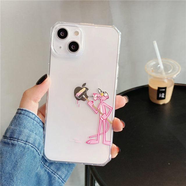 Прозорий чохол для телефону з мультфільмом Рожева пантера для iPhone 13 12 11 Pro Max XS Max XR X 7 8 Plus 13 Pro Soft Side Love Heart Back Cover iPhone 13pro
Прозорий чохол для телефону з мультфільмом Рожева пантера для iPhone 13 12 11 Pro Max XS Max XR X 7 8 Plus 13 Pro Soft Side Love Heart Back Cover iPhone 13pro