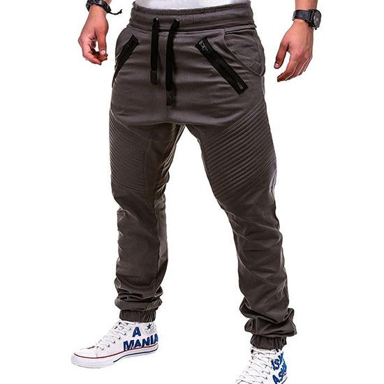 Spring and Autumn Men s Casual Fashion Tie Rope Elastic Sports Pants Double Zipper Split Pants XXXXL сірий
Spring and Autumn Men s Casual Fashion Tie Rope Elastic Sports Pants Double Zipper Split Pants XXXXL сірий