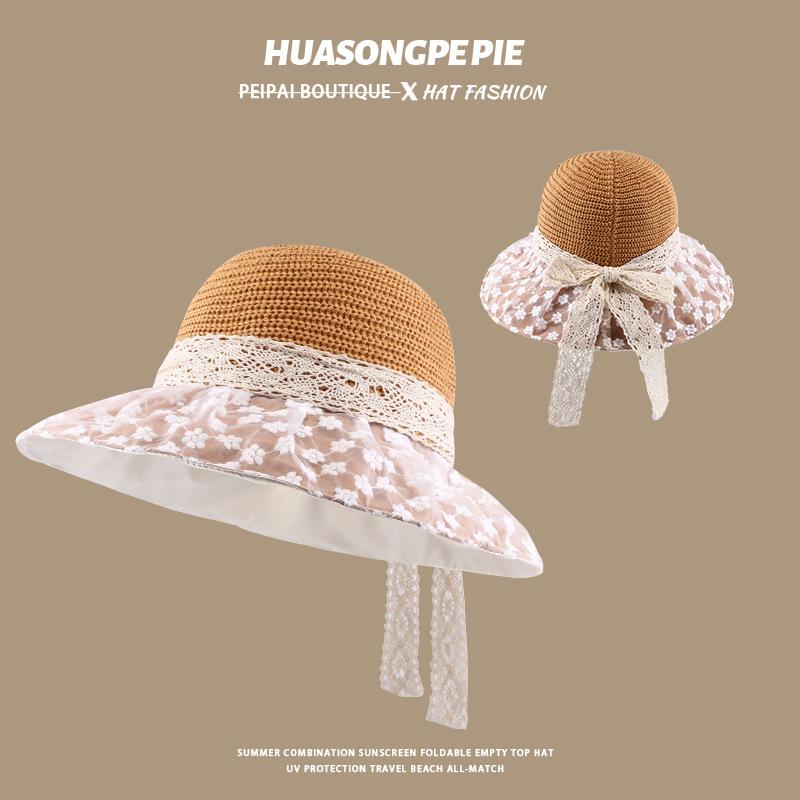 New large-brimmed mesh lace sunscreen hat, face covering, versatile UV protection beach sun hat M(56-58cm)
New large-brimmed mesh lace sunscreen hat, face covering, versatile UV protection beach sun hat M(56-58cm)