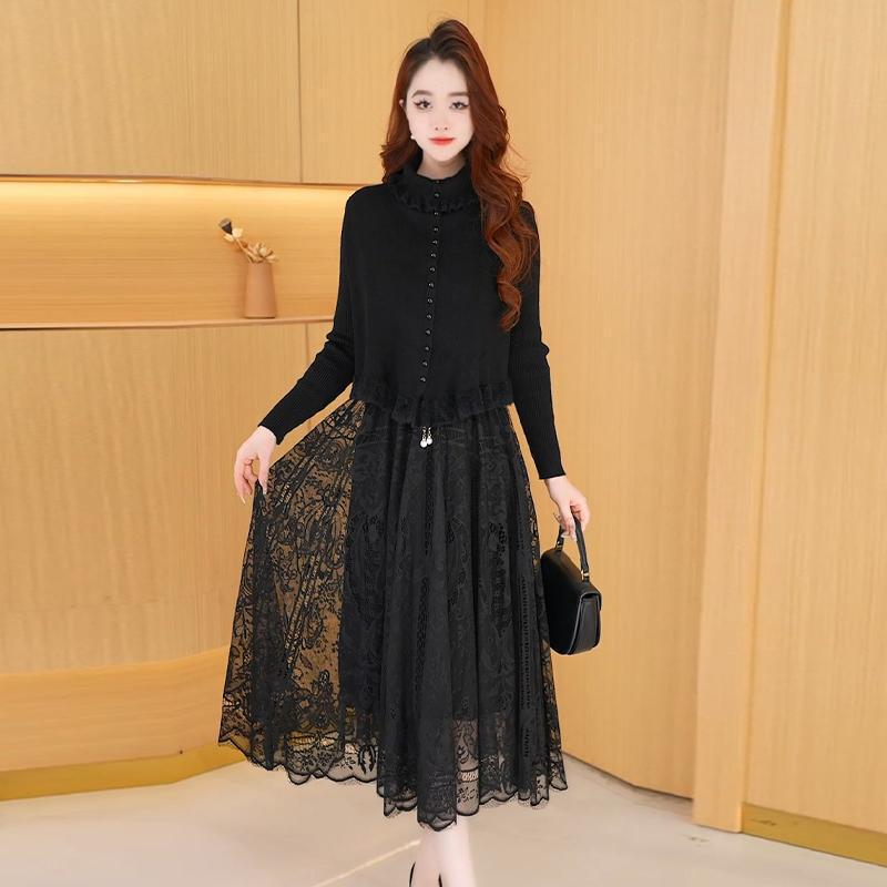 2026 Spring Elegant Embroidered Two-Piece Dress for Women - Fashionable, Slimming, and Youthful 4XL
2026 Spring Elegant Embroidered Two-Piece Dress for Women - Fashionable, Slimming, and Youthful 4XL