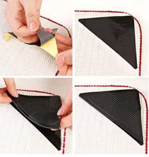 4 шт./компл. многоразовые моющиеся коврики для ковров, захваты для ковриков, нескользящая силиконовая ручка для дома, ванной, гостиной
4 шт./компл. многоразовые моющиеся коврики для ковров, захваты для ковриков, нескользящая силиконовая ручка для дома, ванной, гостиной