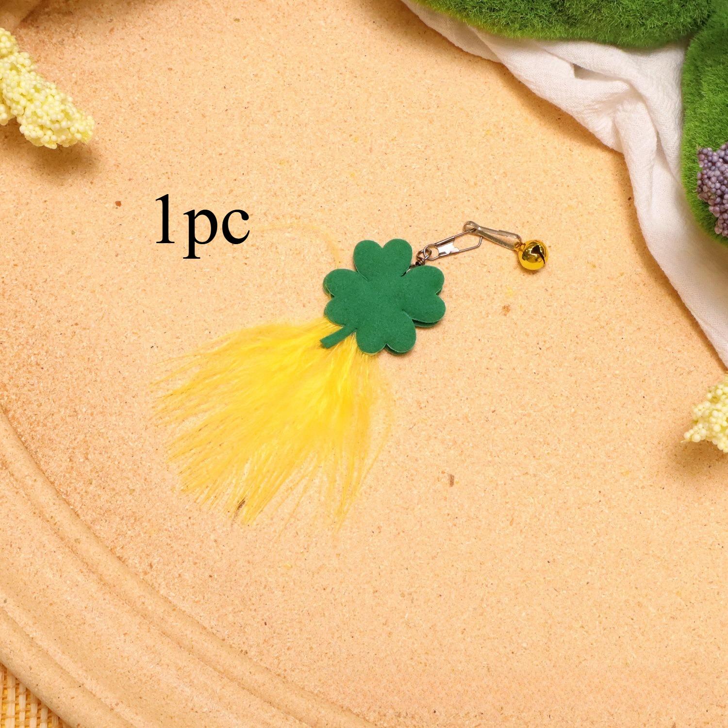 Four-leaf clover Cat Toy Stick Replacement Head Kitten Playing Pet Toys Interactive
Four-leaf clover Cat Toy Stick Replacement Head Kitten Playing Pet Toys Interactive