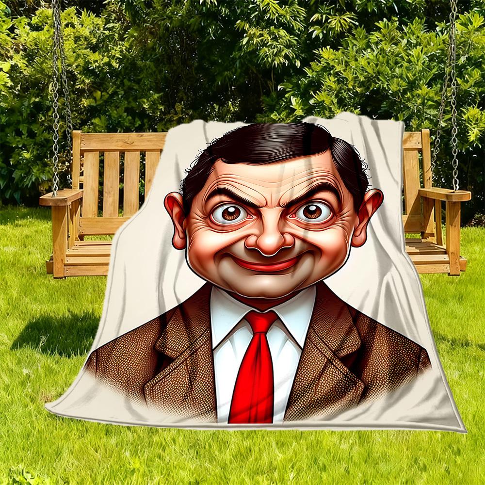 1pc Mr. Bean, Cartoon Outdoor Blanket Lightweight Flannel, Soft & Warm, All-Season Use for Sofa, Outdoor, Camping, Living Room, Office095 130cmx150cm
1pc Mr. Bean, Cartoon Outdoor Blanket Lightweight Flannel, Soft & Warm, All-Season Use for Sofa, Outdoor, Camping, Living Room, Office095 130cmx150cm