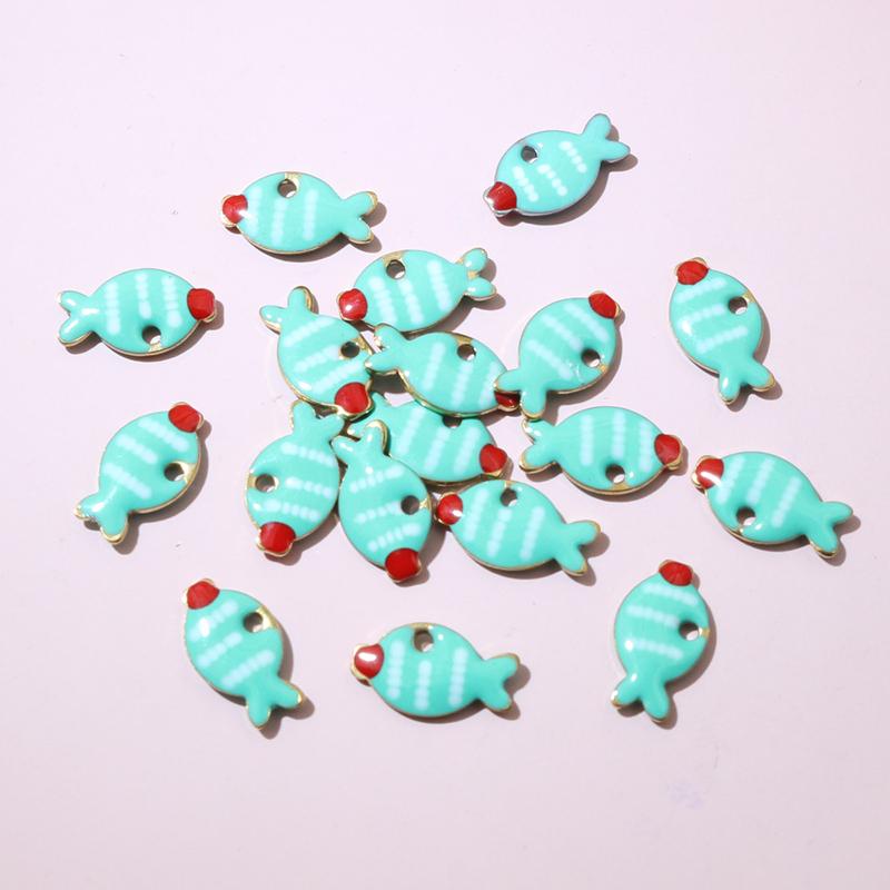 20pcs 10x6mm Stainless Steel Enamel Fish Charms Pendant Cute Small Stainless Steel DIY Jewelry Making Accessories Findings
20pcs 10x6mm Stainless Steel Enamel Fish Charms Pendant Cute Small Stainless Steel DIY Jewelry Making Accessories Findings