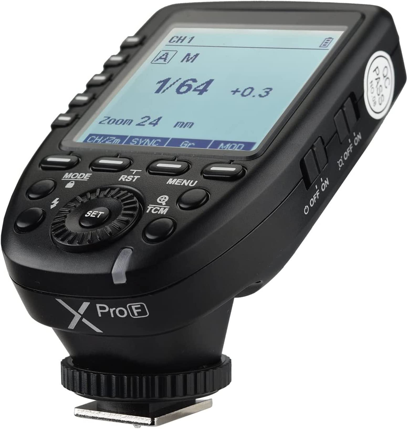 Product with Technical Conformity Mark and Japanese Instruction Godox Wireless Flash Trigger High Speed Sync X System with Super Large LCD Screen
Product with Technical Conformity Mark and Japanese Instruction Godox Wireless Flash Trigger High Speed Sync X System with Super Large LCD Screen
