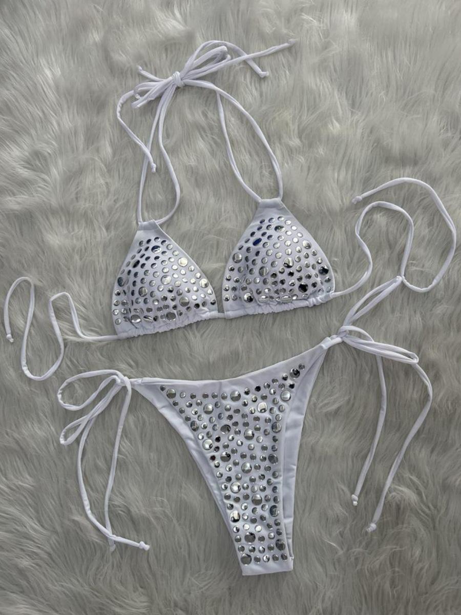 2026 Halter Metallic Sequins Bikini Women Swimsuit Female Swimwear Two Pieces Bikini Set Bather Bathing Suit Swim Lady Beachwear L
2026 Halter Metallic Sequins Bikini Women Swimsuit Female Swimwear Two Pieces Bikini Set Bather Bathing Suit Swim Lady Beachwear L