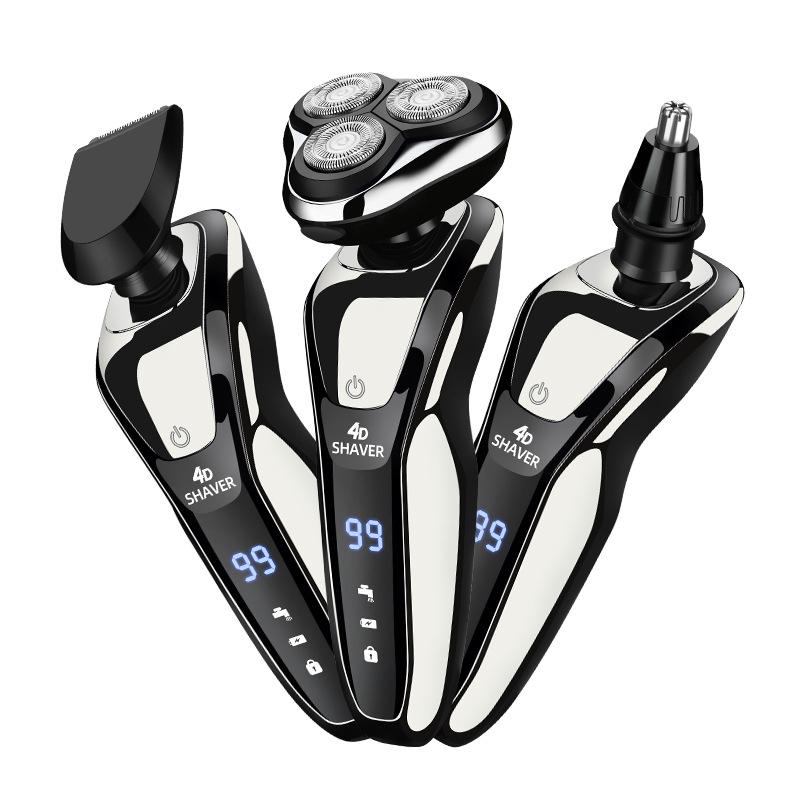 Электробритва 4D, Моющийся триммер для бороды для всего тела, USB-зарядка Бритва 3-в-1
Электробритва 4D, Моющийся триммер для бороды для всего тела, USB-зарядка Бритва 3-в-1