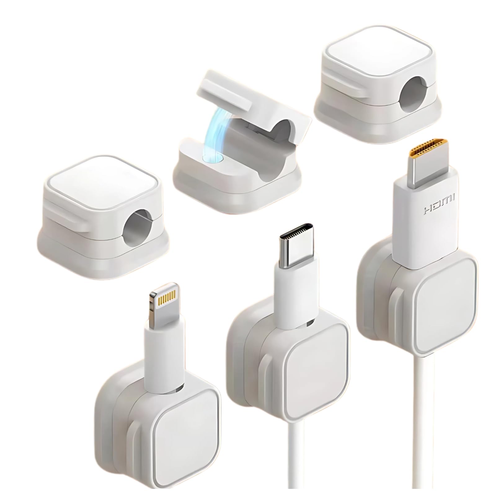 DIZLAS Магнитный держатель для кабеля, Зажим для кабеля, USB-шнур, Организация проводов, Хранение, Настольный, Письменный стол, Удобный предмет (белый)
DIZLAS Магнитный держатель для кабеля, Зажим для кабеля, USB-шнур, Организация проводов, Хранение, Настольный, Письменный стол, Удобный предмет (белый)