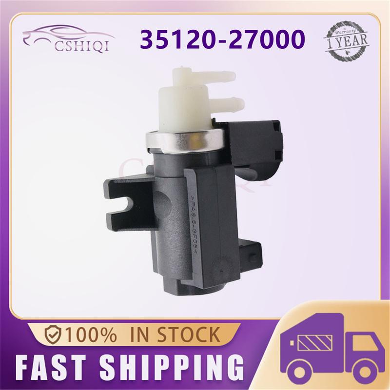 35120-27000 Vaccum Turbo Boost Pressure Converter Solenoid Valve 3512027000 For Hyundai Starex H1 / Kia Sorento 03-09
35120-27000 Vaccum Turbo Boost Pressure Converter Solenoid Valve 3512027000 For Hyundai Starex H1 / Kia Sorento 03-09