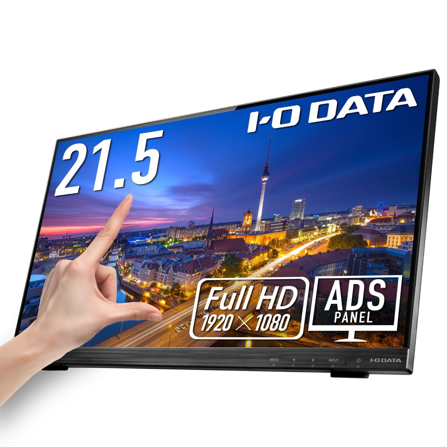 IODATA Mobile Monitor Inch Full HD ADS Panel Year 10-Point Multi-Touch 21.5 (HDMI/Analog RGB/DVI-D/VESA Compatible/Speaker Included/5 Manufacturer s чорний
IODATA Mobile Monitor Inch Full HD ADS Panel Year 10-Point Multi-Touch 21.5 (HDMI/Analog RGB/DVI-D/VESA Compatible/Speaker Included/5 Manufacturer s чорний