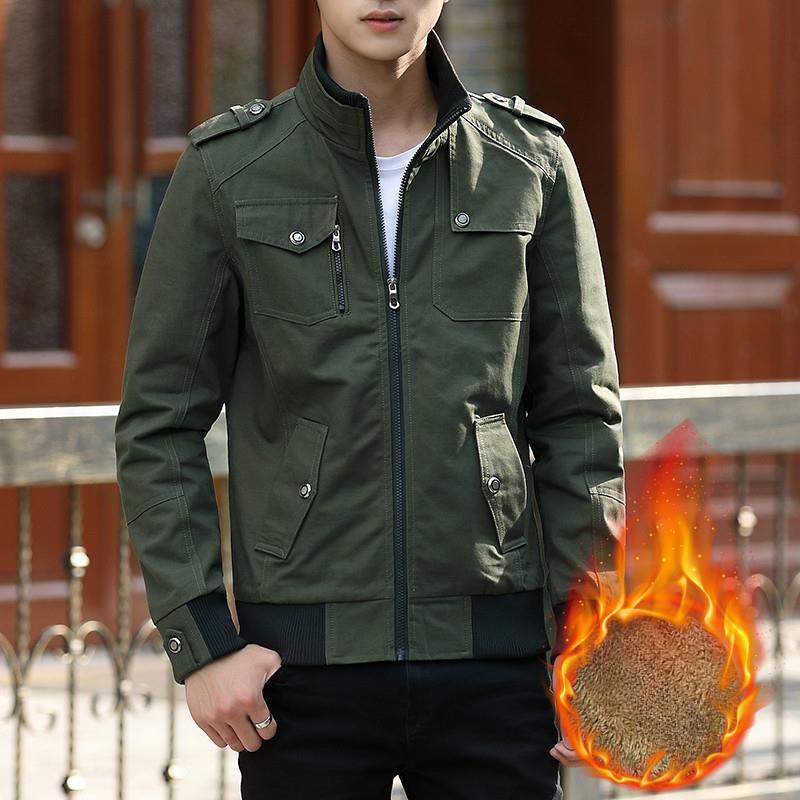 Autumn and Winter Fleece Thickened Jacket Men s Casual Youth Tooling Jacket Winter Large Size Top Jacket 5XL зелений
Autumn and Winter Fleece Thickened Jacket Men s Casual Youth Tooling Jacket Winter Large Size Top Jacket 5XL зелений