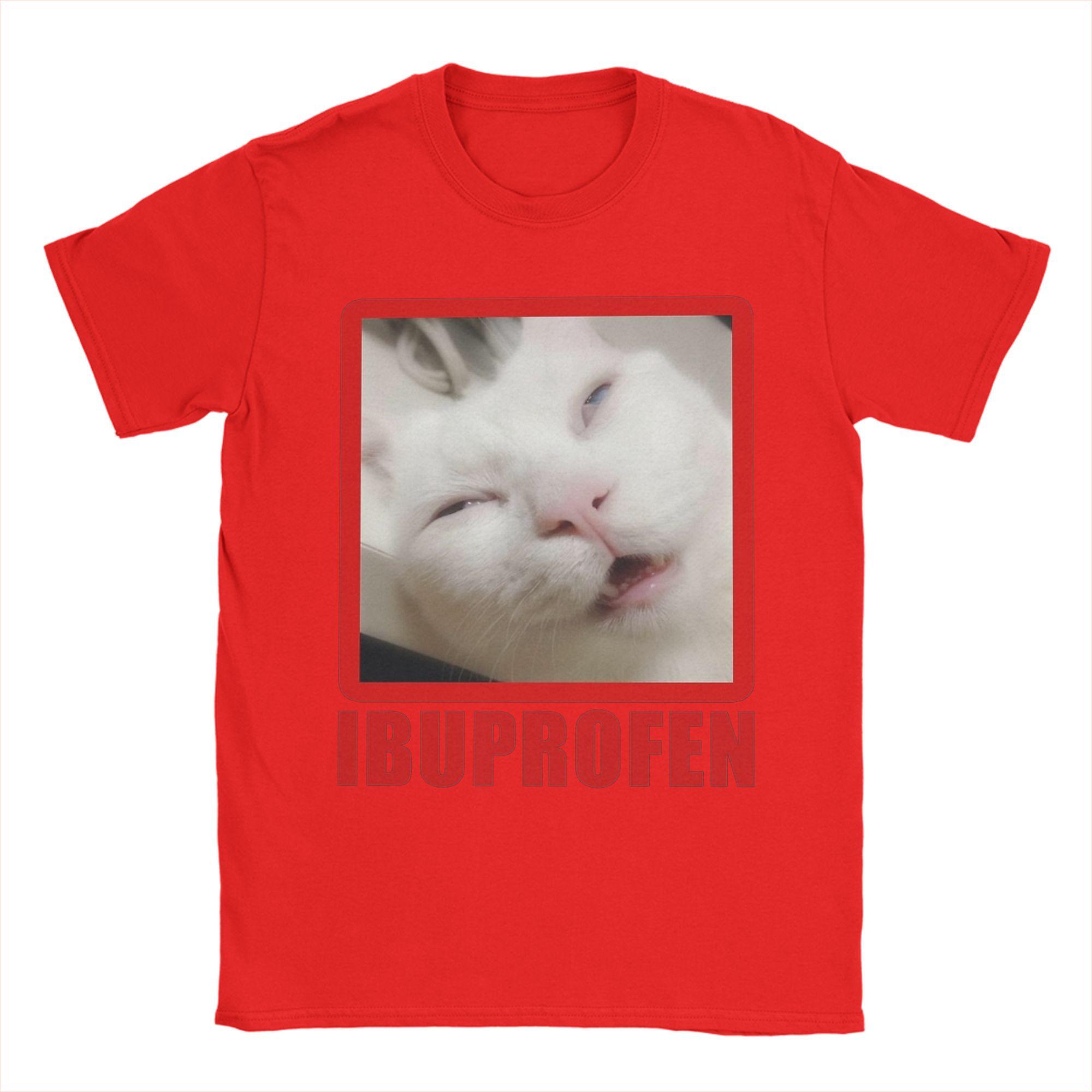 Ibuprofen Cat Meme T Shirts for Unisex 100 Cotton Leisure TShirt Round Neck Tees Short Sleeve Clothes Gift Idea S
Ibuprofen Cat Meme T Shirts for Unisex 100 Cotton Leisure TShirt Round Neck Tees Short Sleeve Clothes Gift Idea S