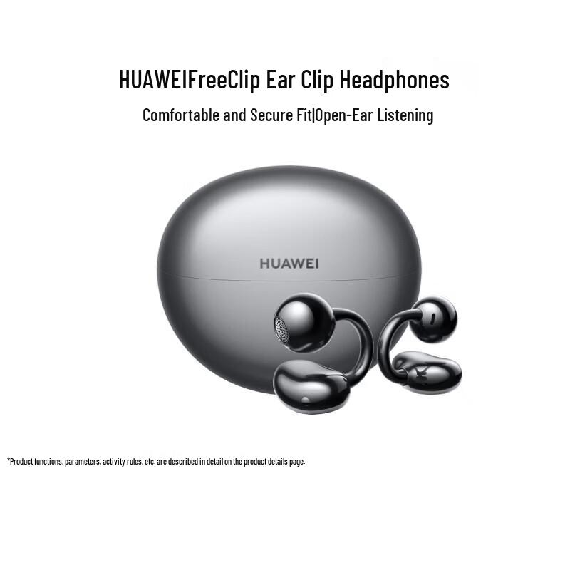 Huawei FreeClip Open-Ear Wireless Earbuds
Huawei FreeClip Open-Ear Wireless Earbuds
