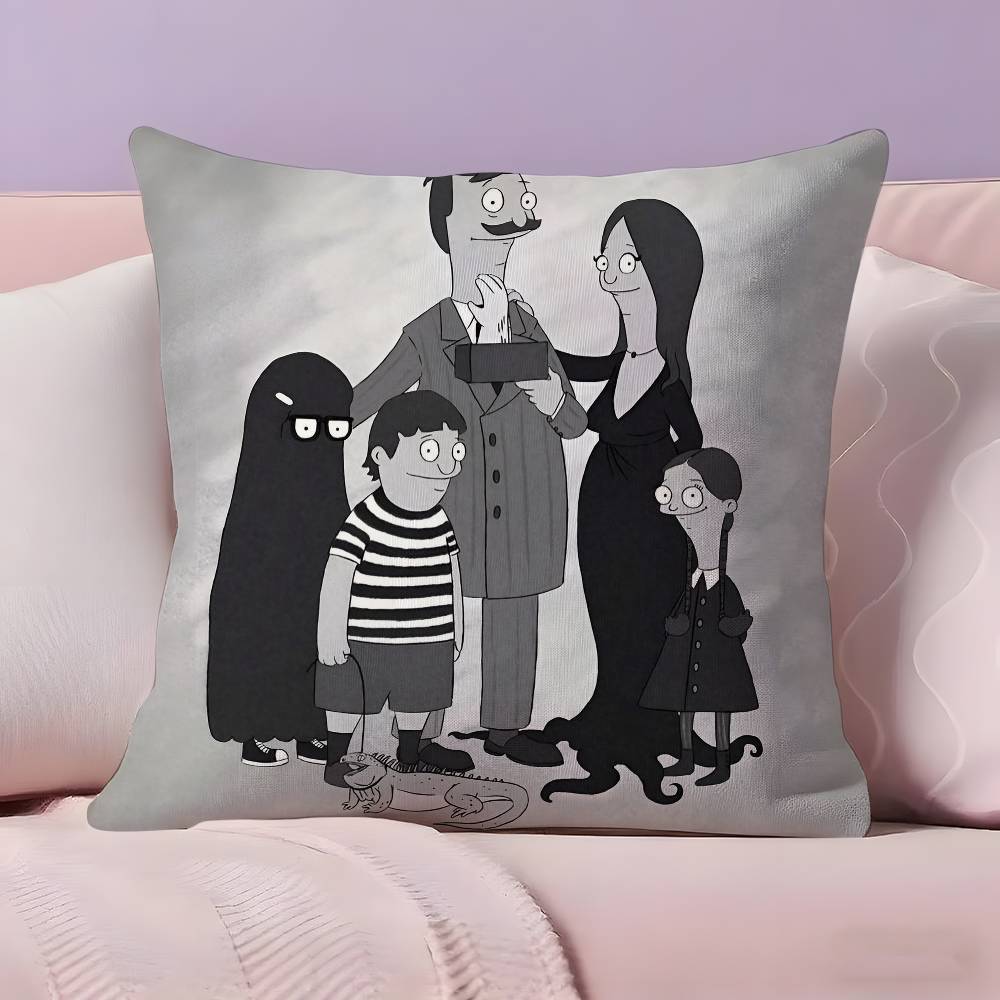 Anime Bobs Burgers Pillow Case Pillowcase Ultra Soft Skin Friendly Fabric Cloud Like Comfort & Concealed Zipper 12x12Inch
Anime Bobs Burgers Pillow Case Pillowcase Ultra Soft Skin Friendly Fabric Cloud Like Comfort & Concealed Zipper 12x12Inch