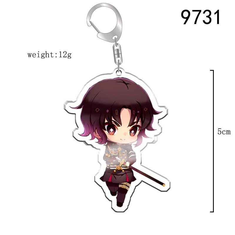 Anime Seraph Of The End Acrylic Keychain Yuichiro Hyakuya Hiiragi Shinoa Cosplay Costume Pendant Props Keyring Xmas Gift 6 cm
Anime Seraph Of The End Acrylic Keychain Yuichiro Hyakuya Hiiragi Shinoa Cosplay Costume Pendant Props Keyring Xmas Gift 6 cm