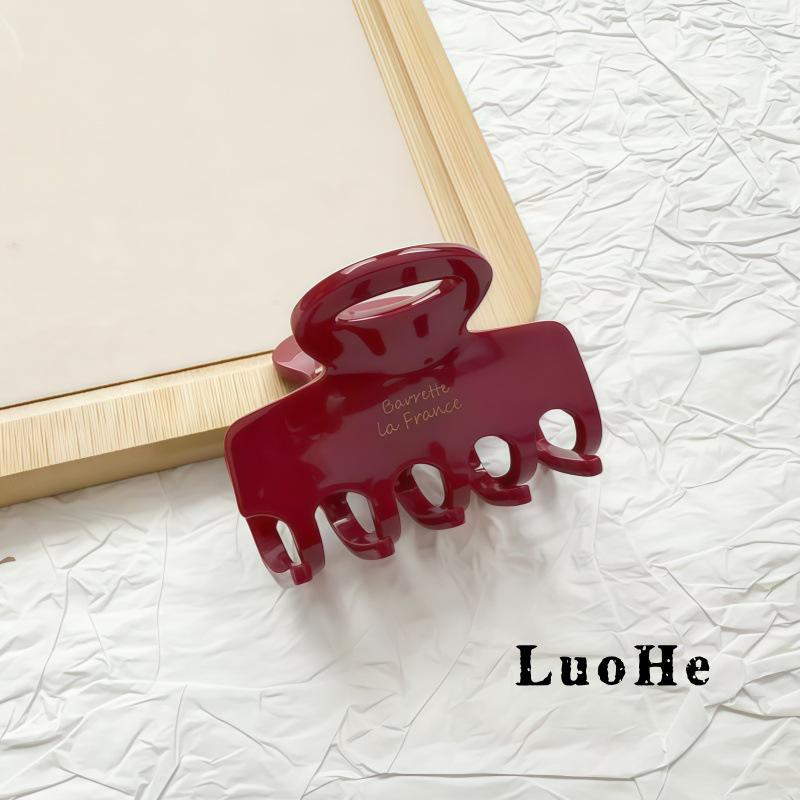 Luohe Jewelry Французская заколка для высокого хвоста Корейская ацетатная средняя крабик
Luohe Jewelry Французская заколка для высокого хвоста Корейская ацетатная средняя крабик