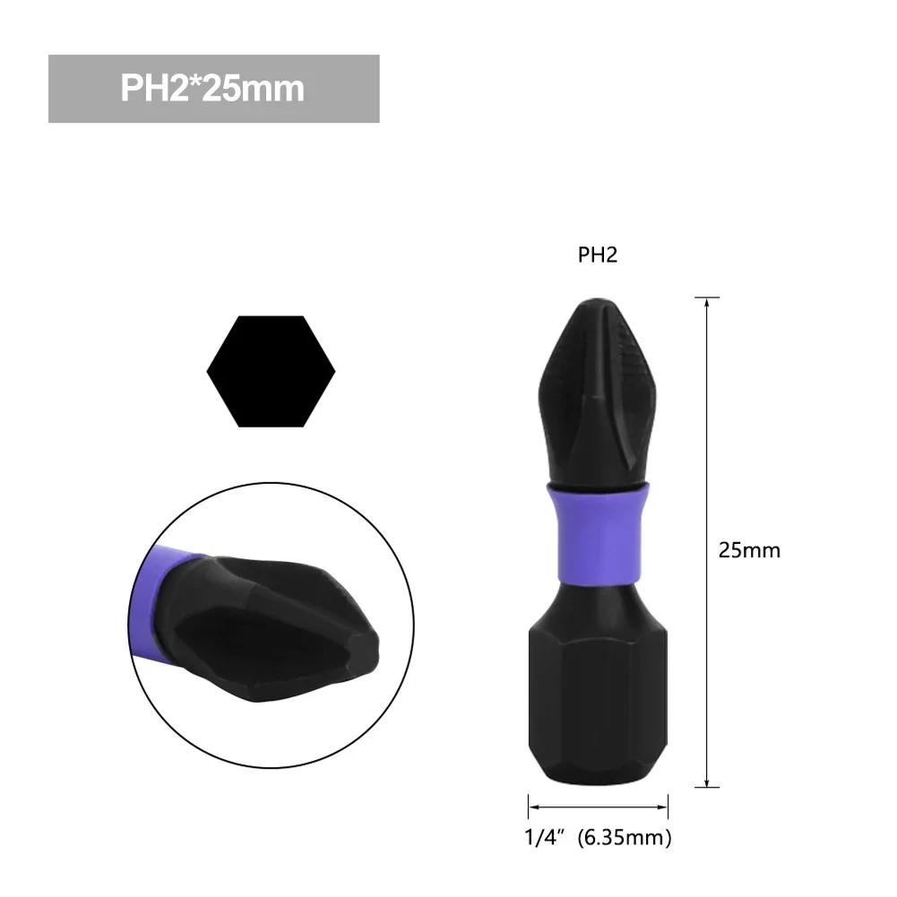 Anti-shock Strong Magnetic Cross Screwdriver Bits D1 High Hardness Batch Head Non-slip Impact Driver Bit Sets for Power Drilling
Anti-shock Strong Magnetic Cross Screwdriver Bits D1 High Hardness Batch Head Non-slip Impact Driver Bit Sets for Power Drilling