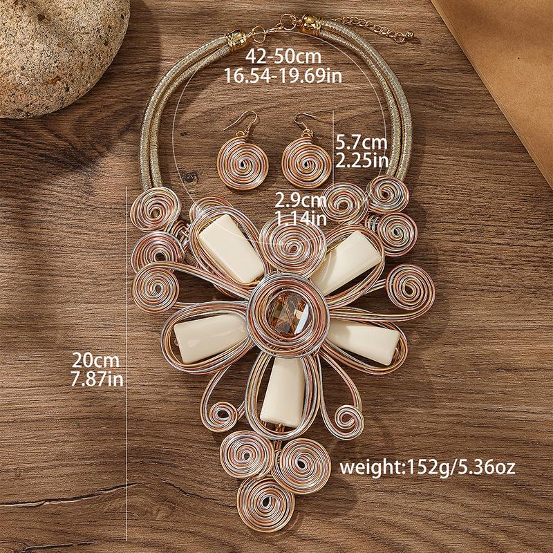 Этнический Богемный Циркон Набор Ручной Работы Стиль Алюминиевый Цветок Ожерелье Подвеска Изумруд Длинный Воротник Толстая Цепь Африканский Циркон Подарок
Этнический Богемный Циркон Набор Ручной Работы Стиль Алюминиевый Цветок Ожерелье Подвеска Изумруд Длинный Воротник Толстая Цепь Африканский Циркон Подарок