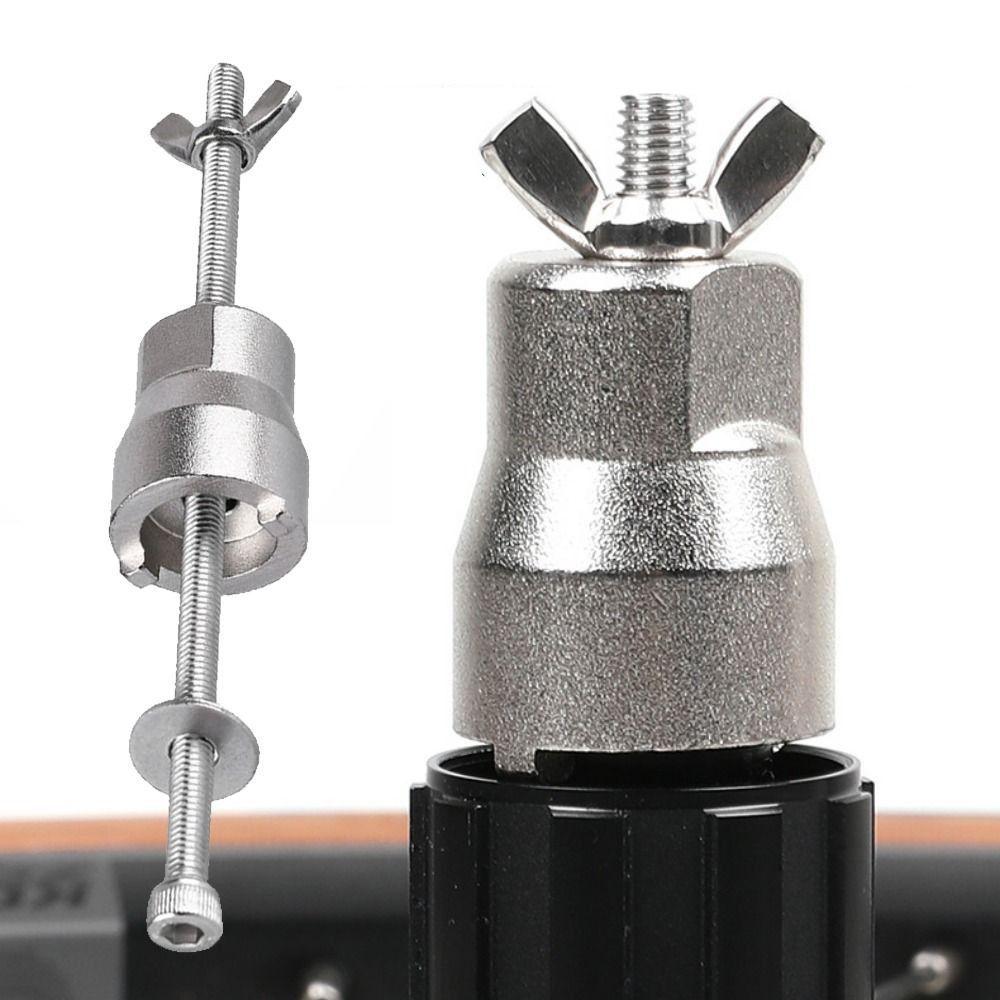 Silver Tower Base Removal Tool Portable Tower Base Installer Bicycle Hub Installer Mountain Bike срібний
Silver Tower Base Removal Tool Portable Tower Base Installer Bicycle Hub Installer Mountain Bike срібний
